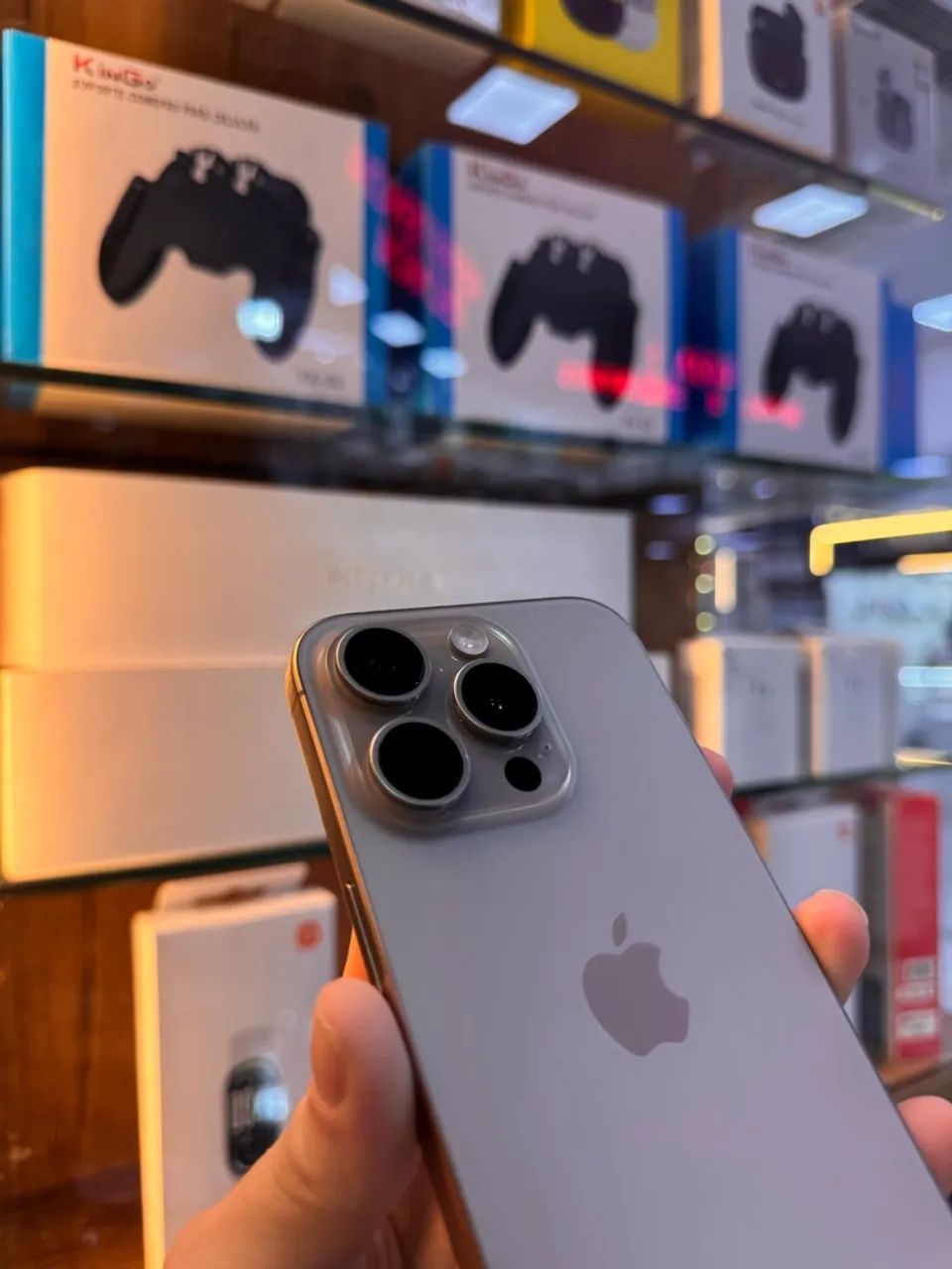 IPHONE 15 PRO 128GB BATERIA EM 80% - Foto 5