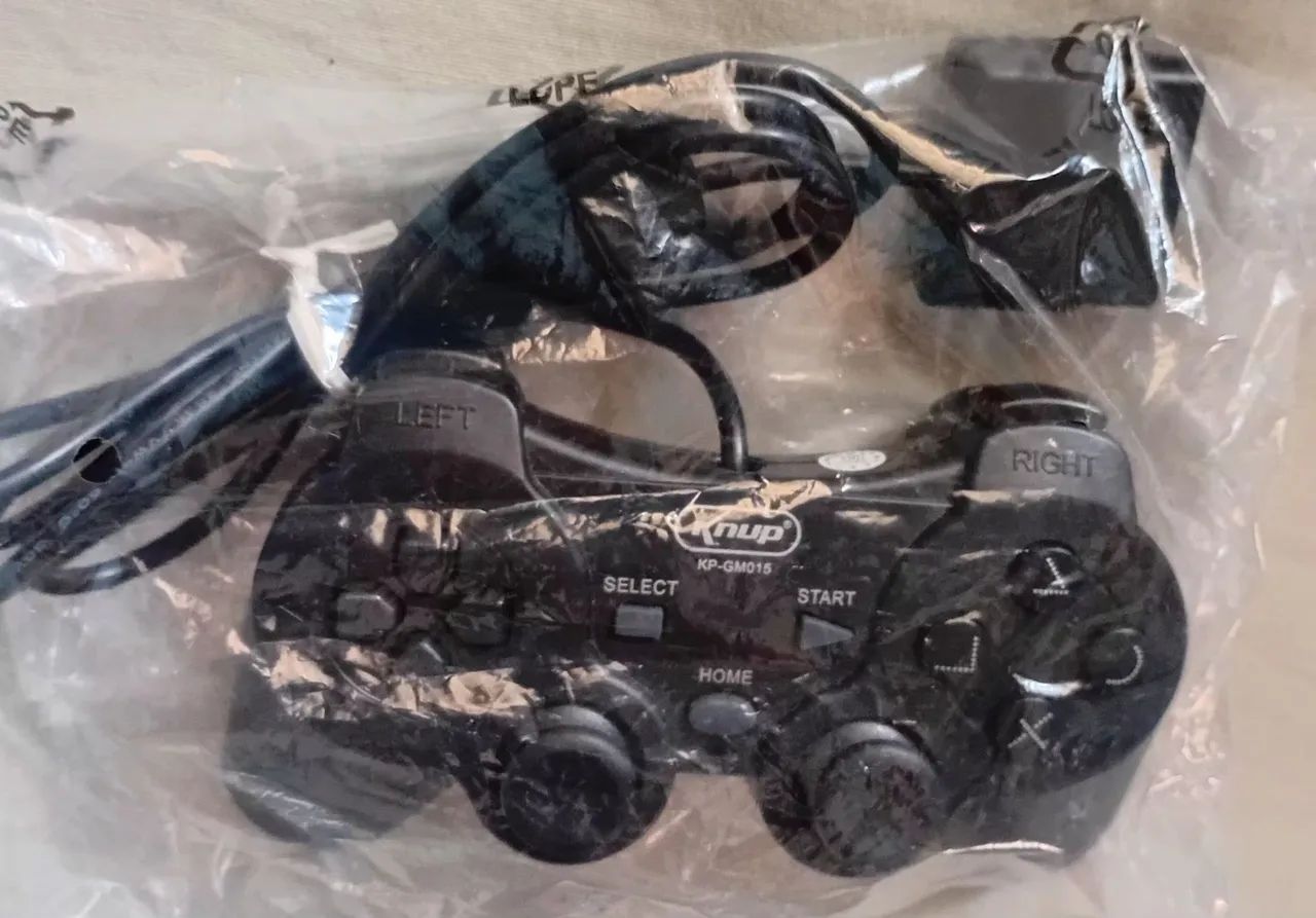Controle com fio de Ps2