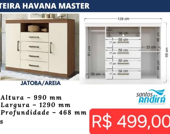 Cômoda Master (leia a descrição) - Foto 2