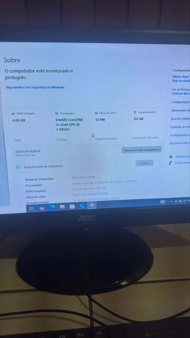 computador completo à venda  - Foto 5