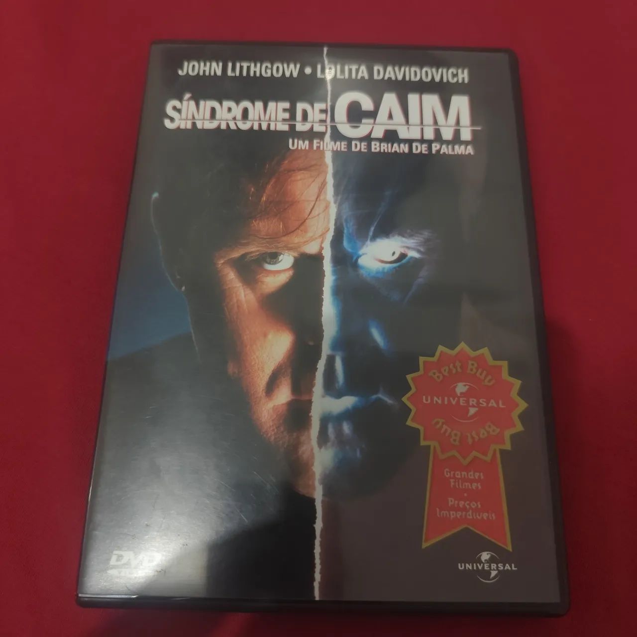 DVD Síndrome de Caim de Brian de Palma - Original - CDs, DVDs etc