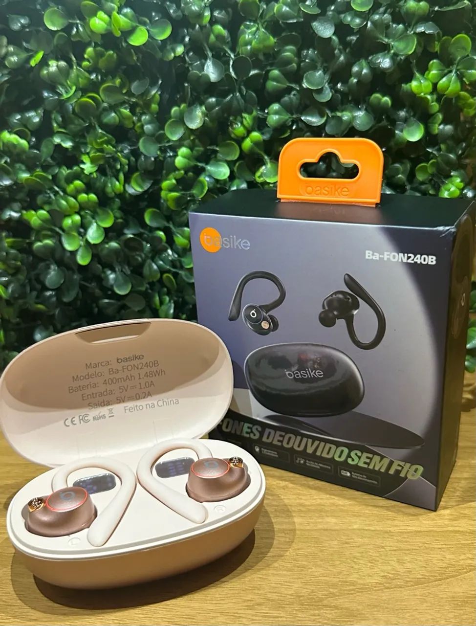 Fone de ouvido Bluetooth 