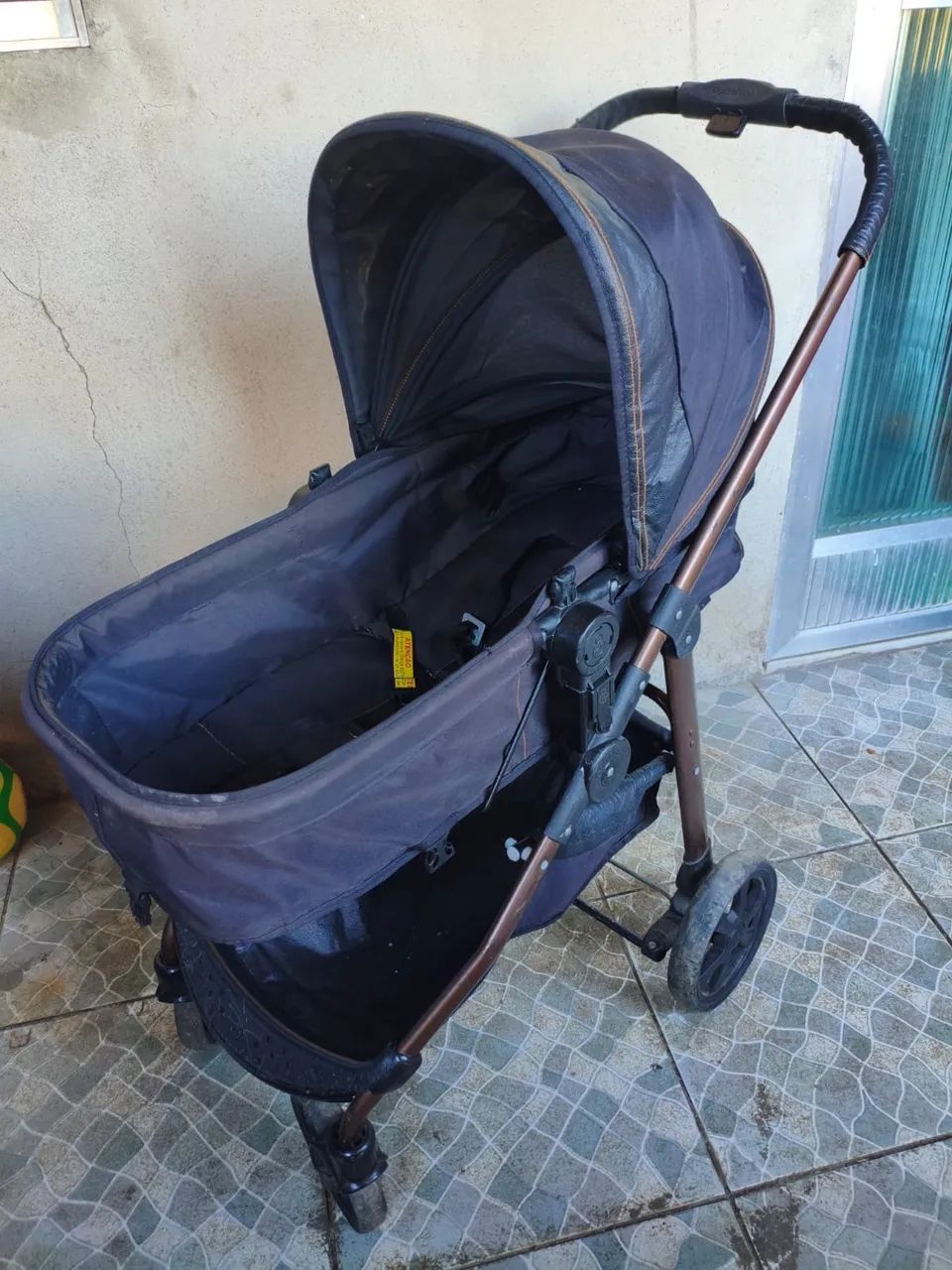Carrinho de bebê 3 em 1  - Foto 5