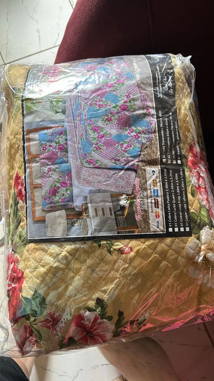 Kit cobre leito dupla face  - Foto 4