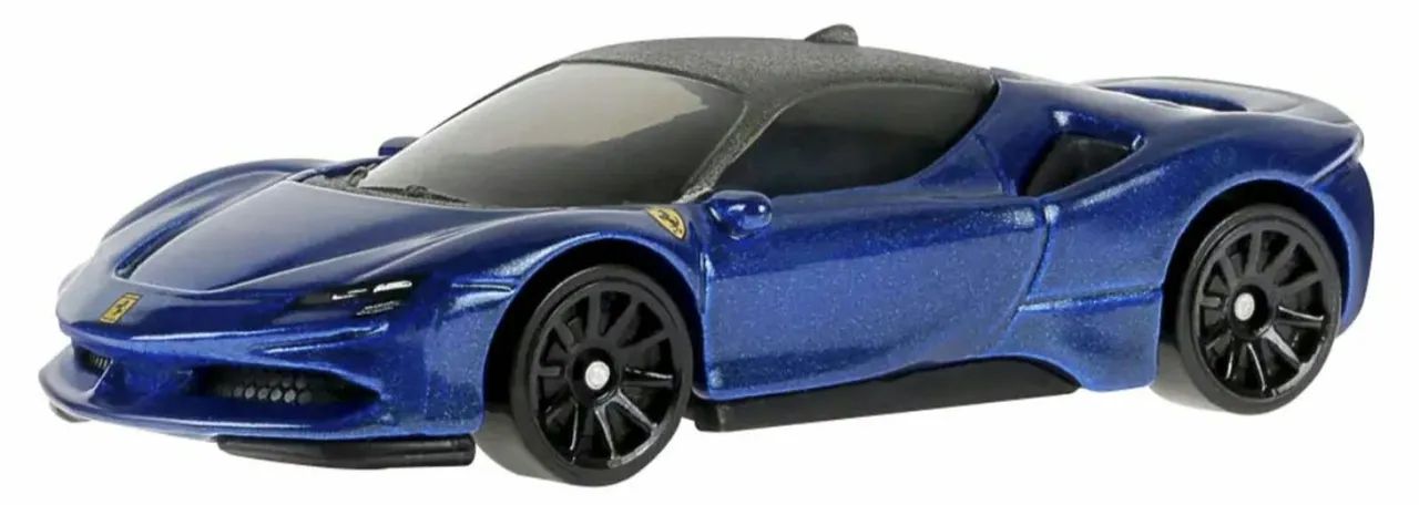 Hot Wheels Ferrari SF90 STRADALE Azul - Foto 3