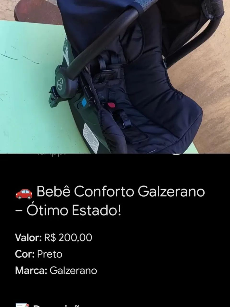 Bebê conforto  - Foto 2