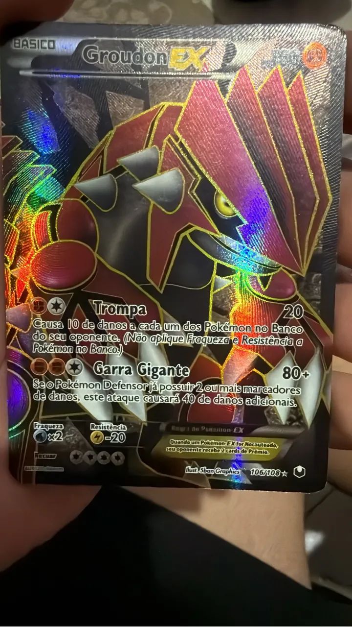 Cartas pokemon tcg