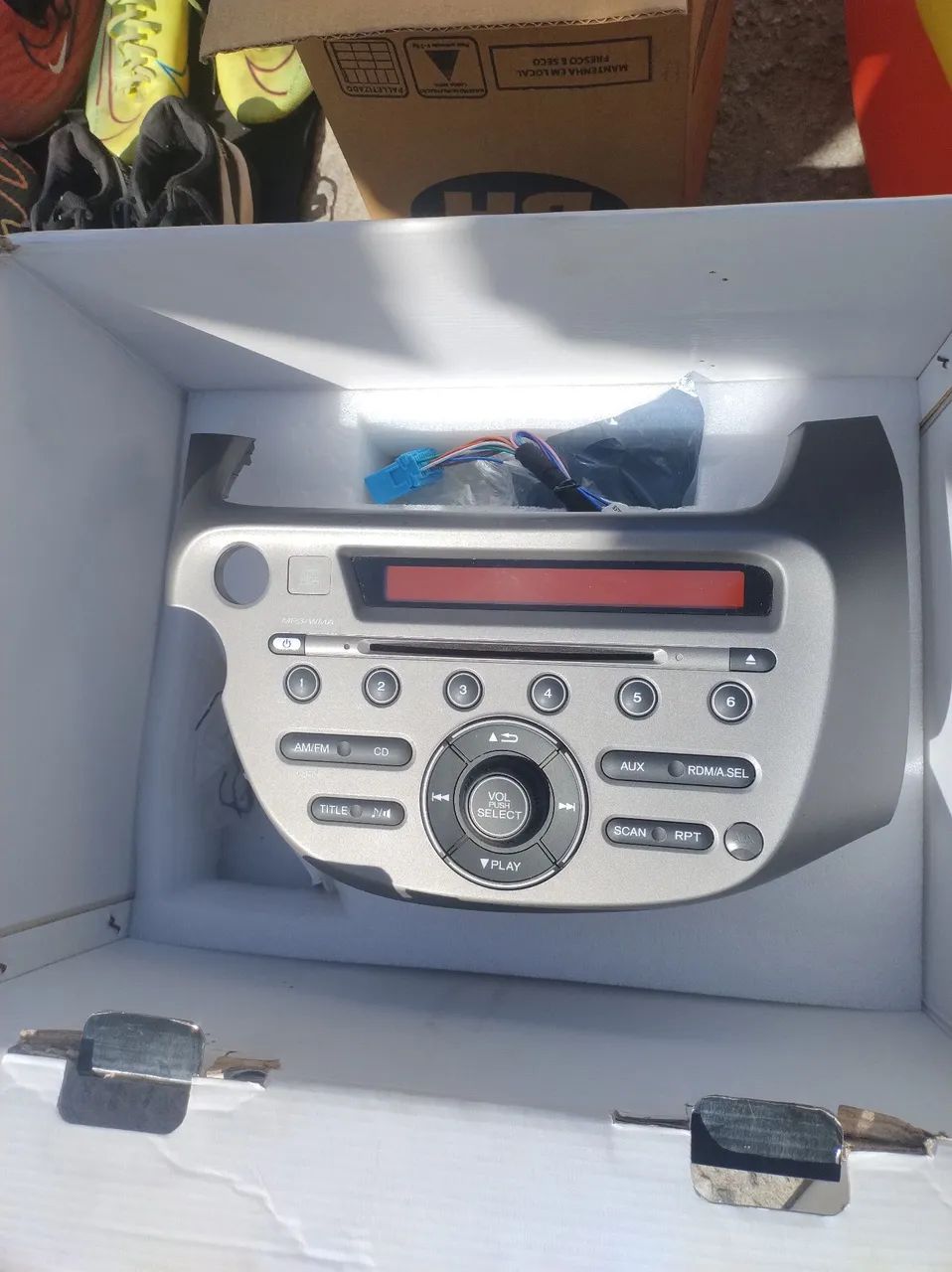 Rádio original Honda fit