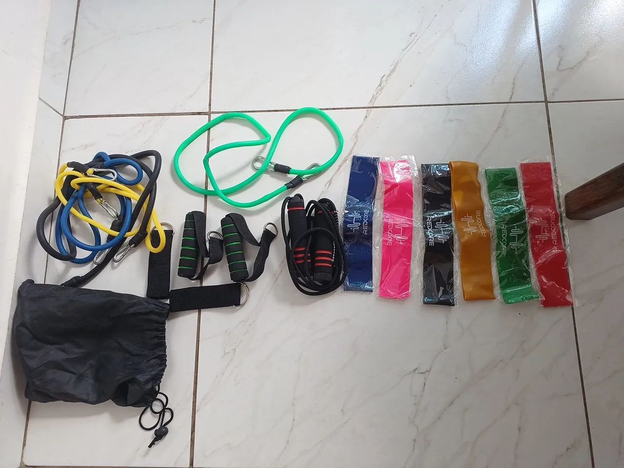 Kit de extensor para exercícios físicos  - Foto 2