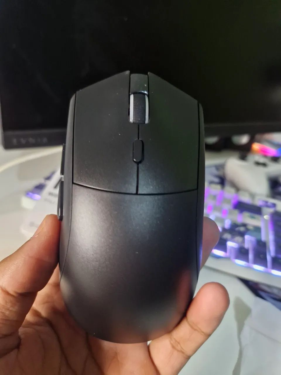 Mouse Gamer sem fio SmailWolf RS7- NOVO - Foto 2
