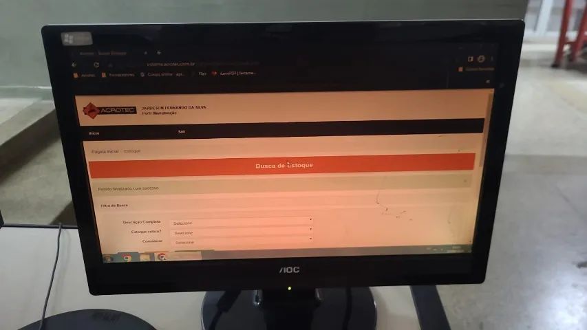 Monitor AOC 15,6? (Tela Escurecida)  - Foto 2