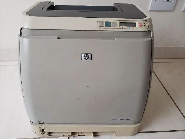 Impressora HP Laser 2600N com problema na impressão 