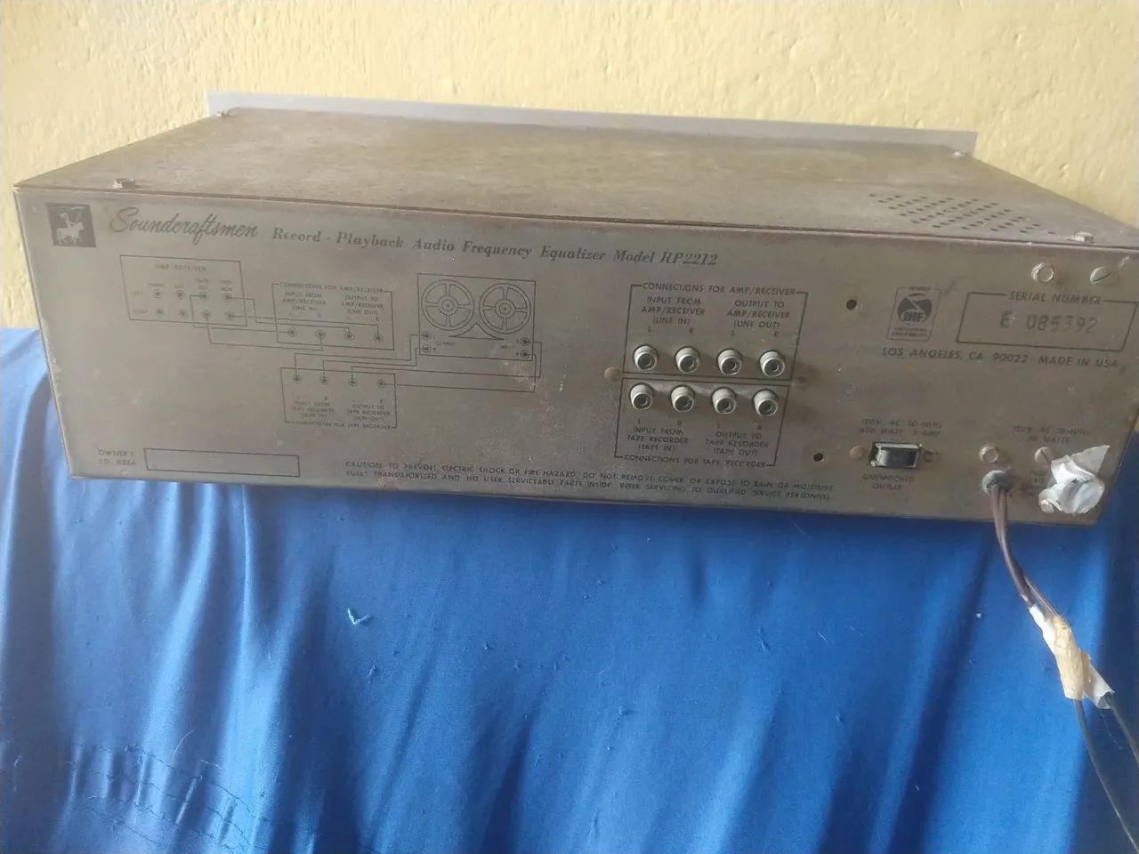 Equalizador Soundcraftsmen Modelo RP2212 - Foto 3