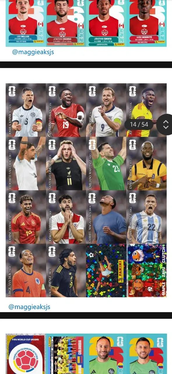 Figurinhas da copa pdf completo - Foto 2