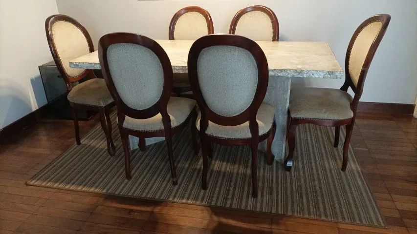 06 cadeiras de sala jantar - Foto 5