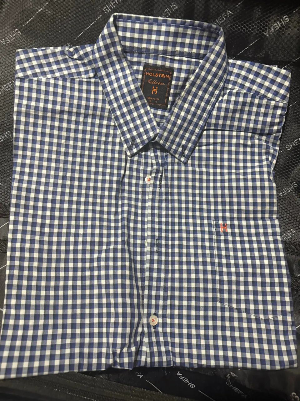 Camisa Holstein Manga Curta