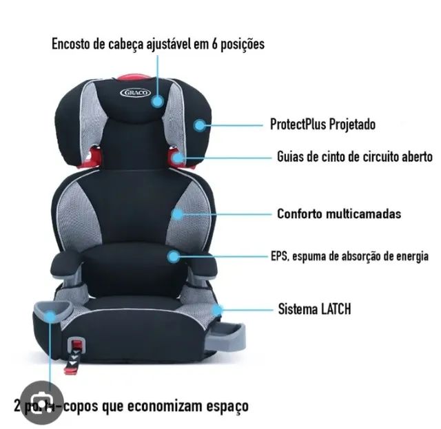 Caderinha para carro seminova  - Foto 2
