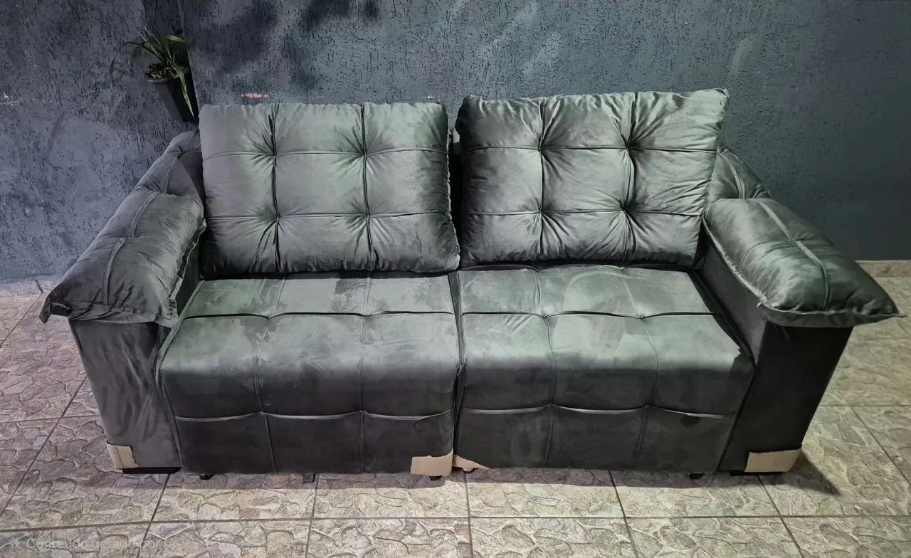 SOFA RETRATIL NOVO - ENTREGAMOS  - Foto 5