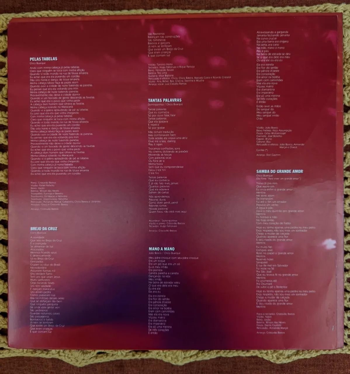 LP Chico Buarque - 1984 - Foto 4