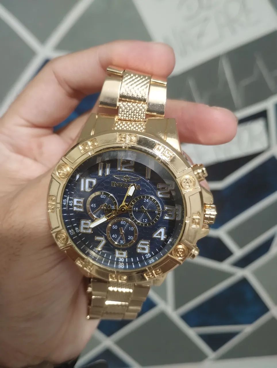 RELÓGIO INVICTA DOURADO PERFEITO, PROMOÇÃO!!!