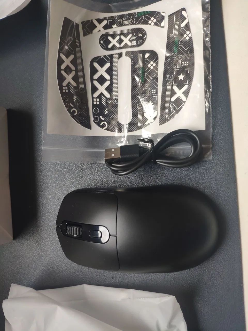 Mouse X8 Preto, 2.4G, bluetooth e fio. Novo! - Foto 5
