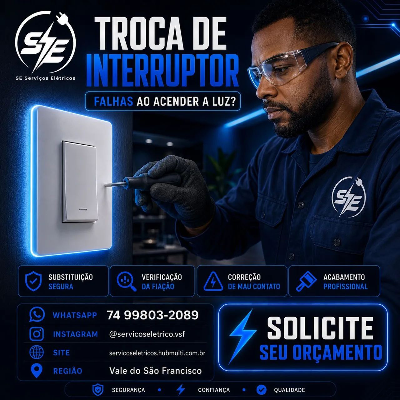 SERVIÇOS ELÉTRICOS - Foto 2