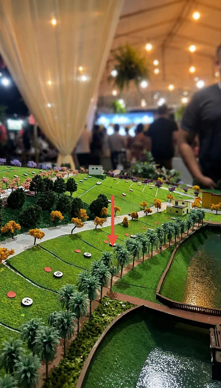 Lote de 375 m² fundos com vista para lagoa , condomínio - Itaguaçu/ES - Foto 5