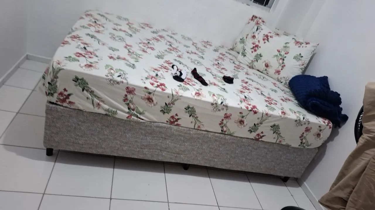 Vendo cama box casal  da ortobom 