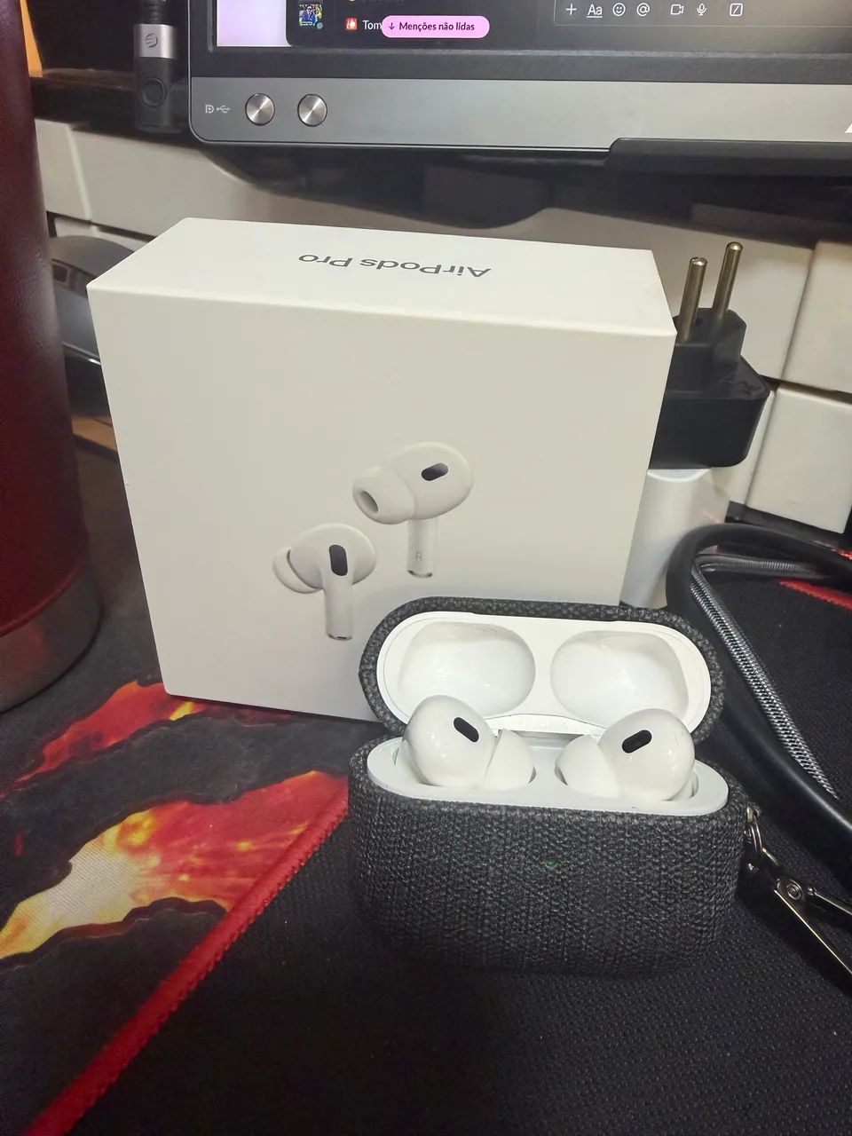 AirPods Pro 2nd (type-C e case carga megaSafe) - Foto 2