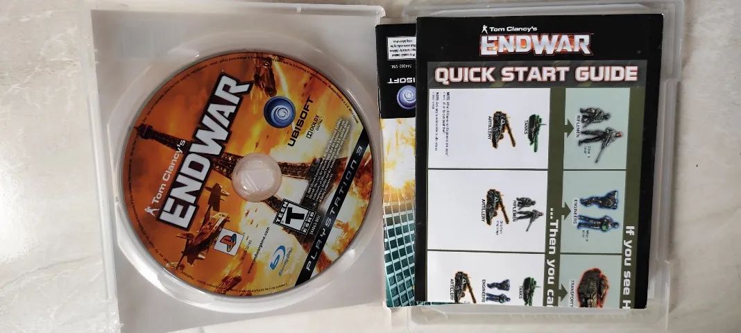 jogo end war playstation 3 com capa - original - perfeito - Foto 2