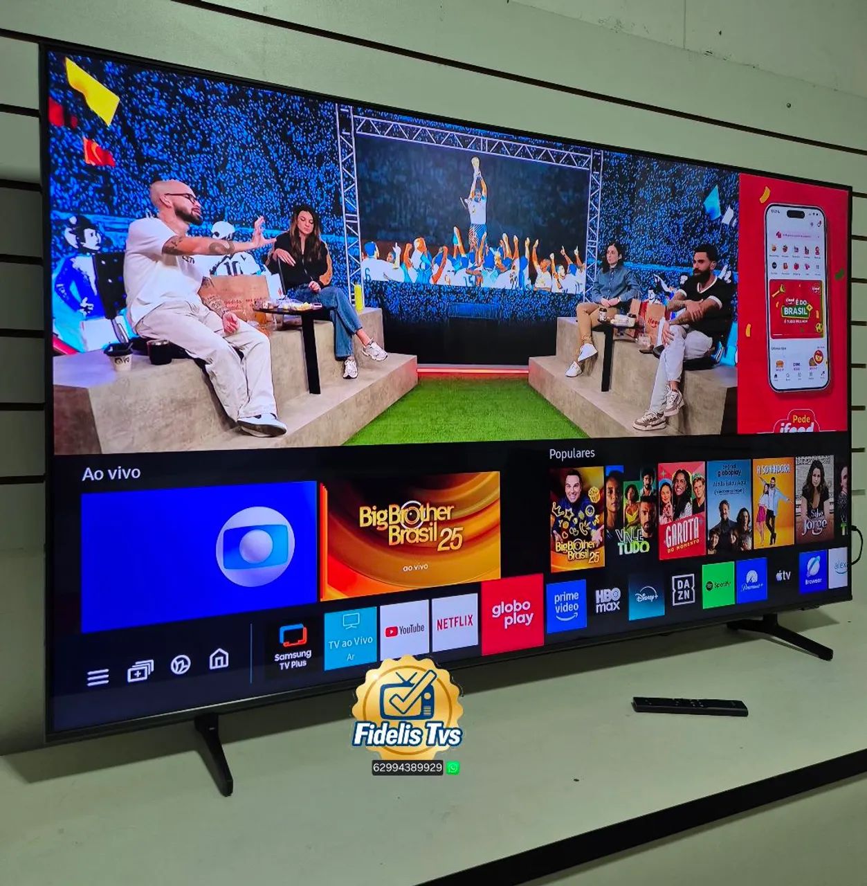 QLED 65 SAMSUNG TV COMPLETA - Foto 2