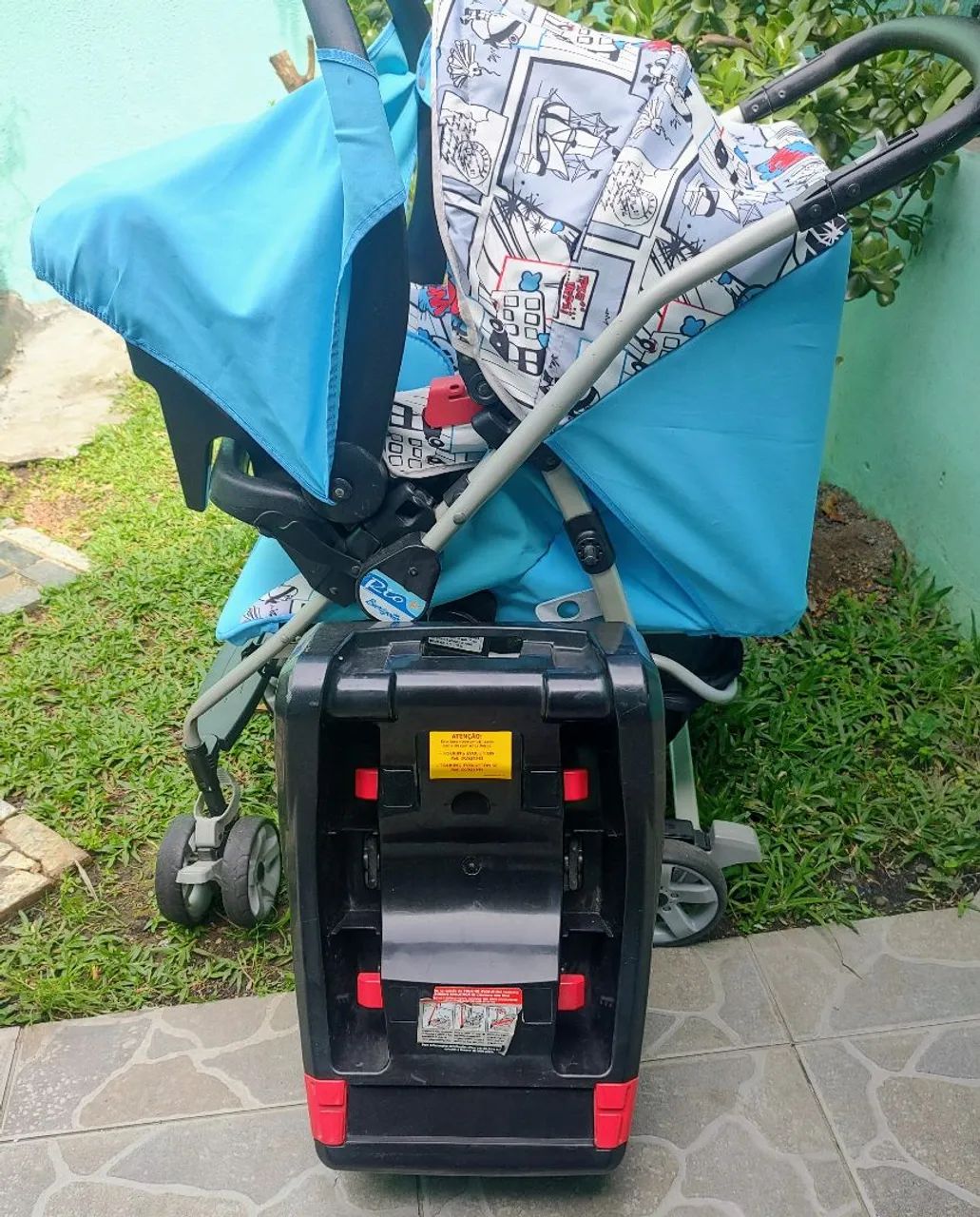 Carrinho com bebê conforto  - Foto 4