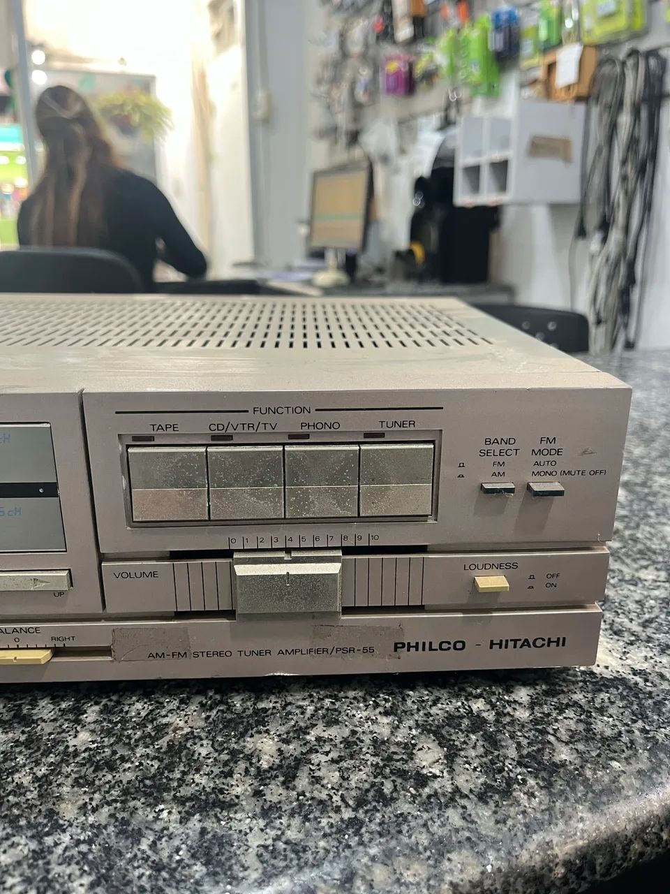 Receiver Philco hitachi psr-55 com defeito - Foto 2