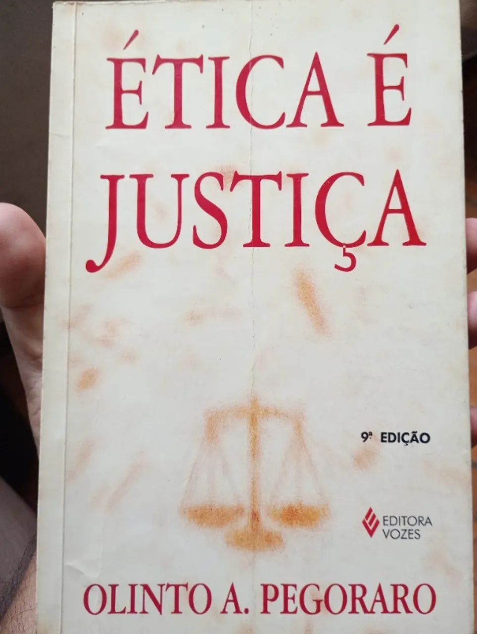 ética é justiça olinto pegoraro