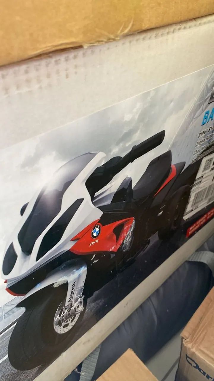 Moto elétrica infantil BMW S1000RR - Foto 2