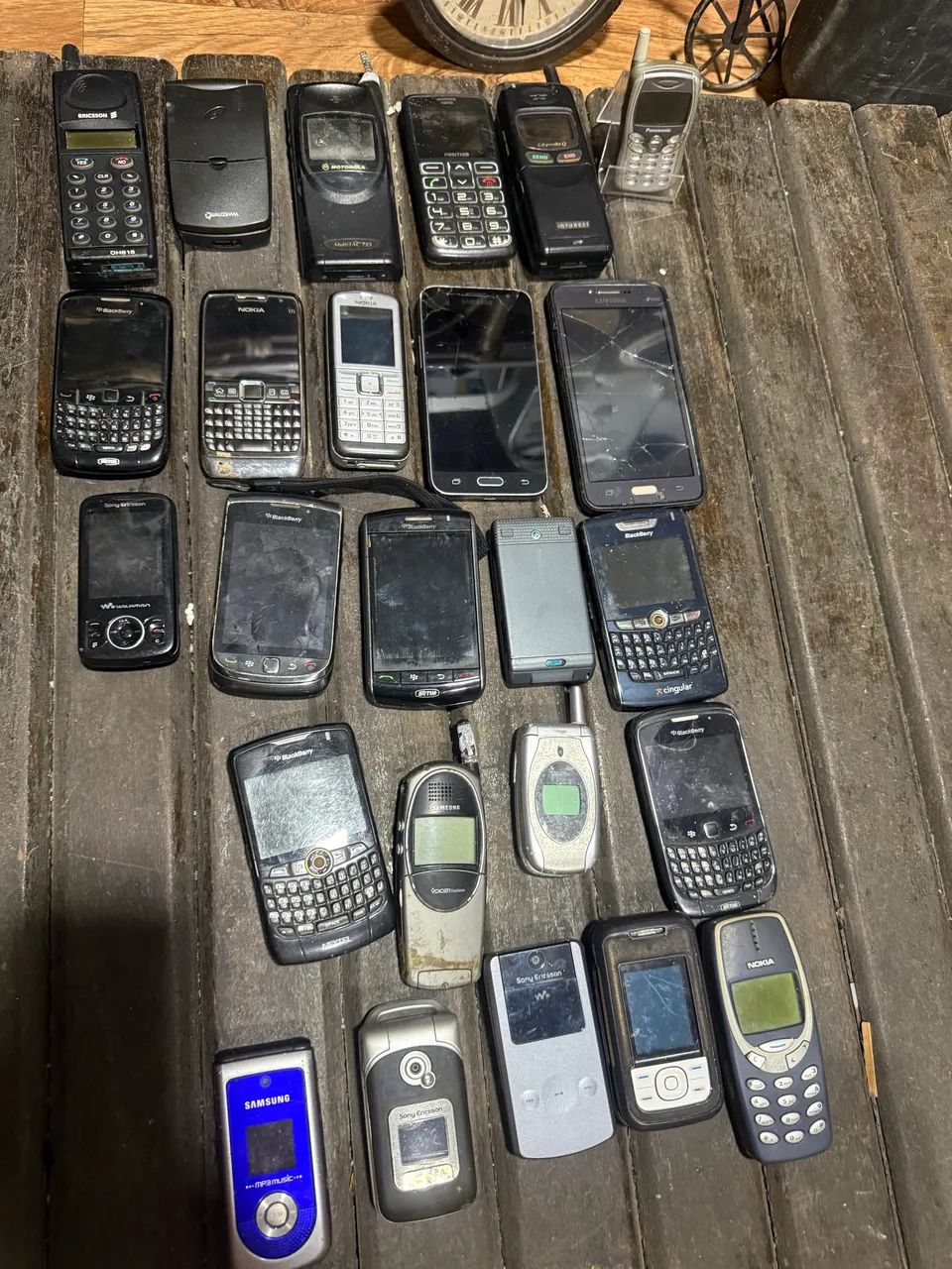 Coleção de celulares antigos  - Foto 5
