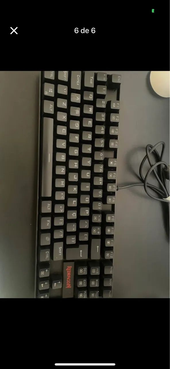 Teclado Mecânico Redragon Kumara - Foto 2
