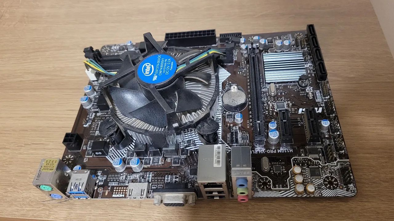 Kit pentium g4560 + placa mãe h110 - Foto 3