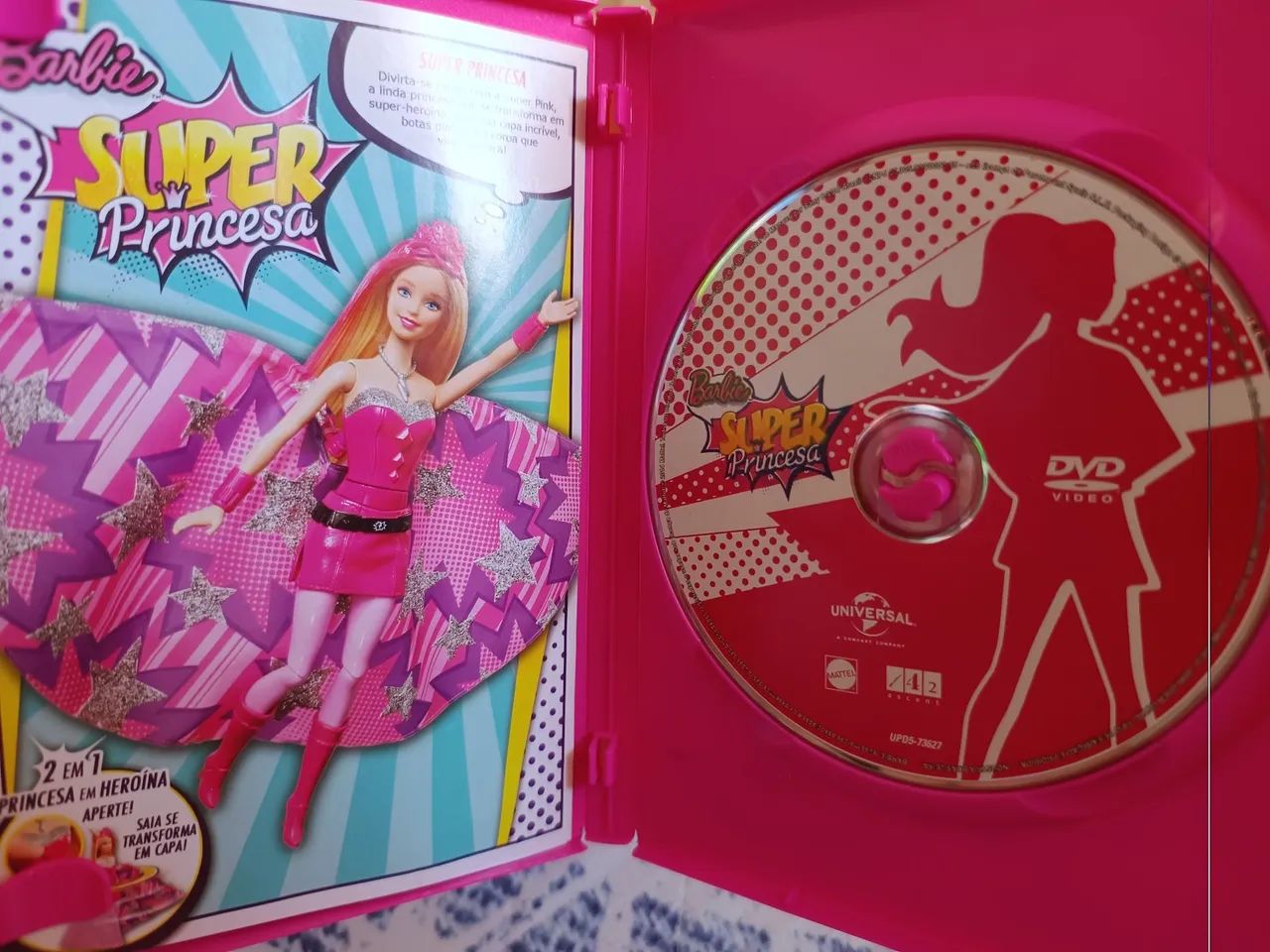 Barbie em super princesa DVD - Foto 2
