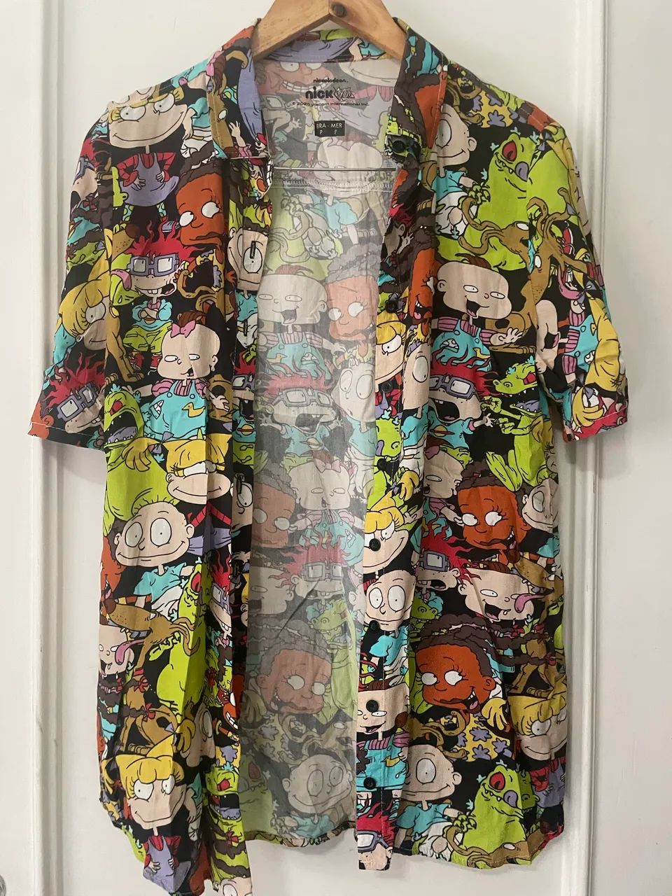Camisa de botão Blusão Os Anjinhos 