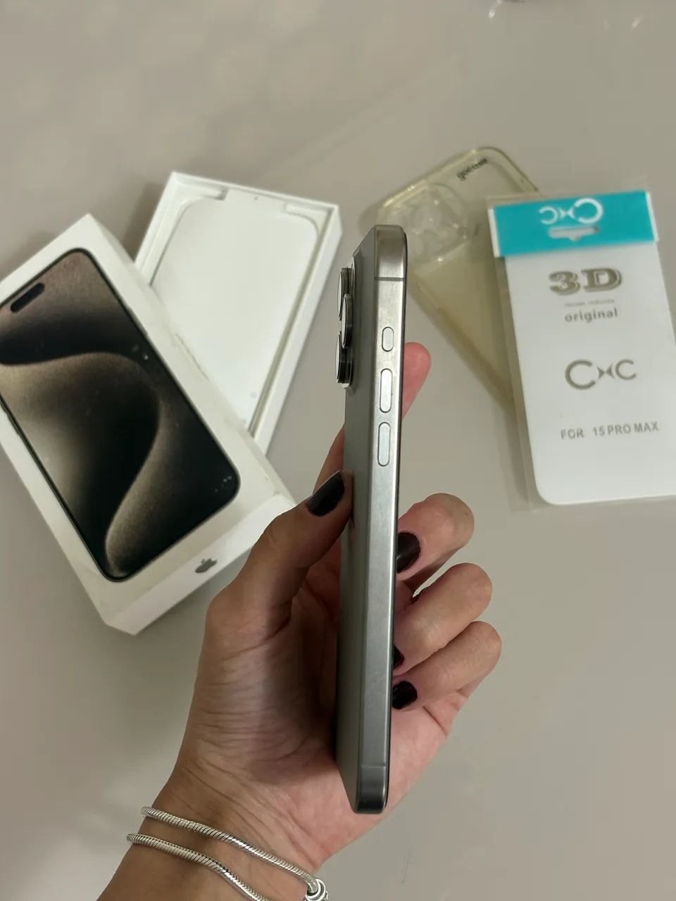 Iphone 15 PRO MAX impecável  - Foto 4