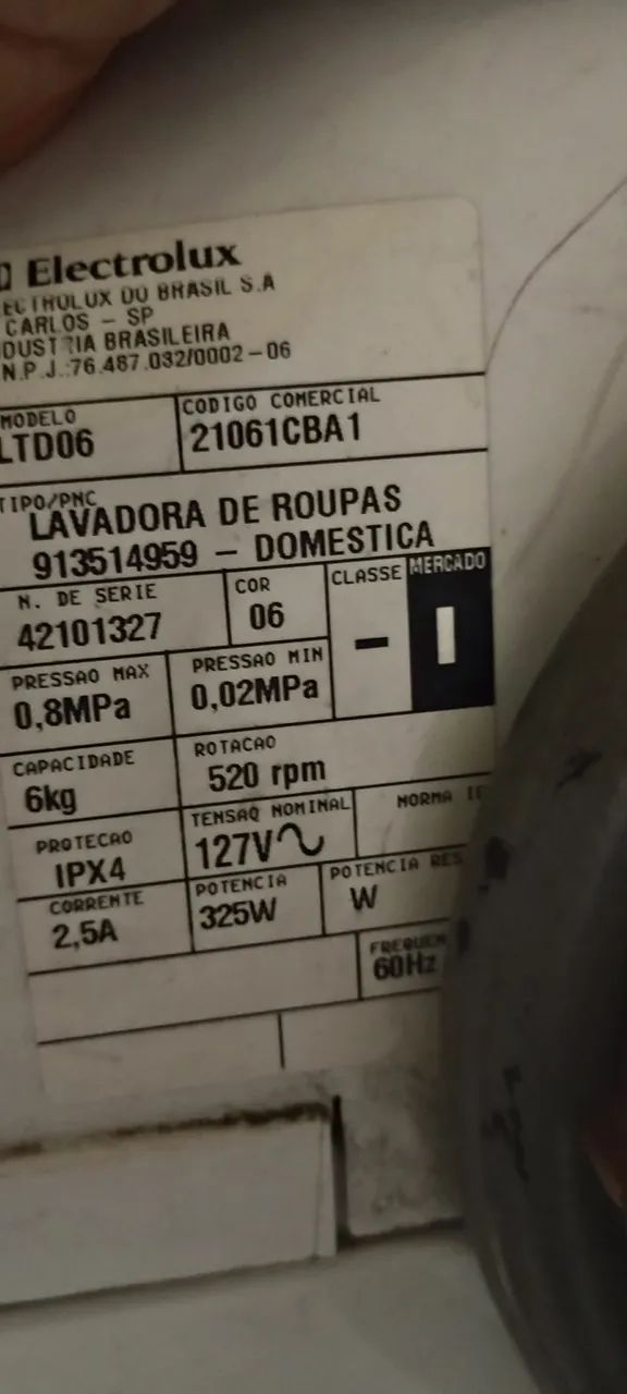 Lavadora Eletrolux 6 kg  - Foto 4