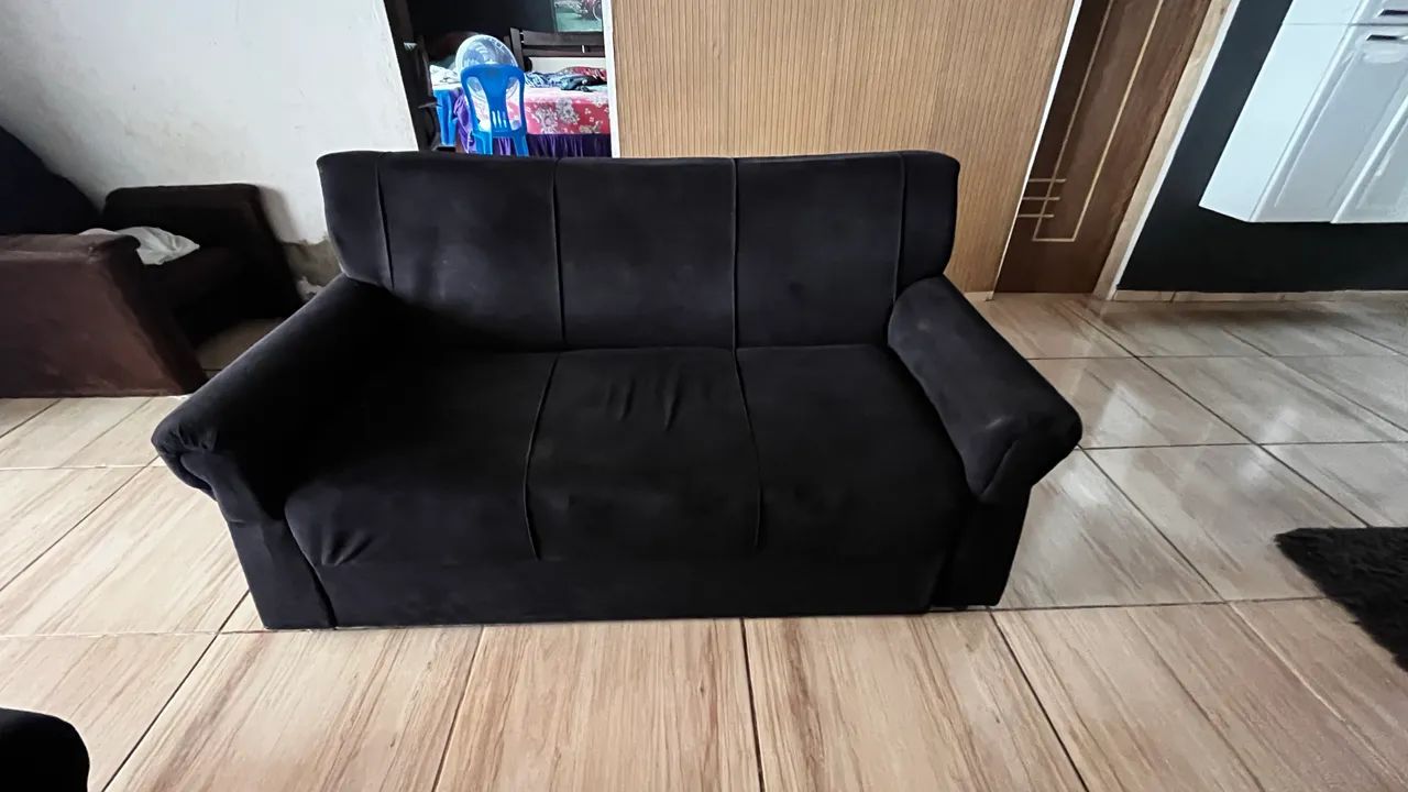 Sofá preto - Foto 4