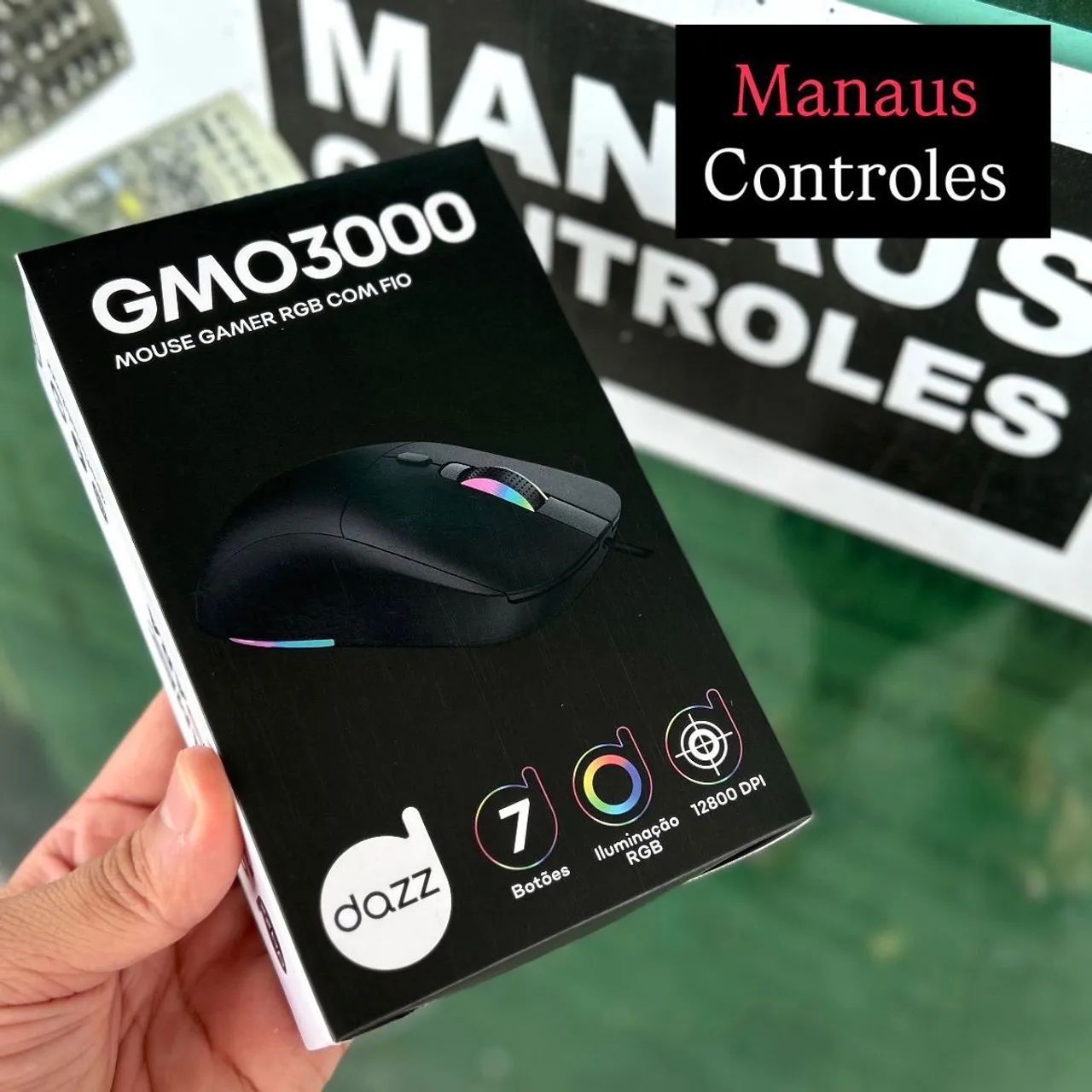 Mouse Gamer 12800 DPI ( Alta Qualidade e sensibilidade )