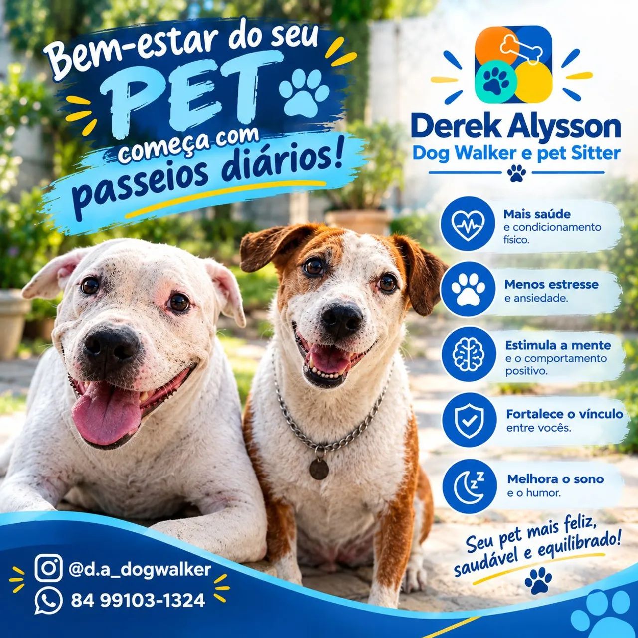 Passeios cachorro e baba de pet dog walker  - Foto 2
