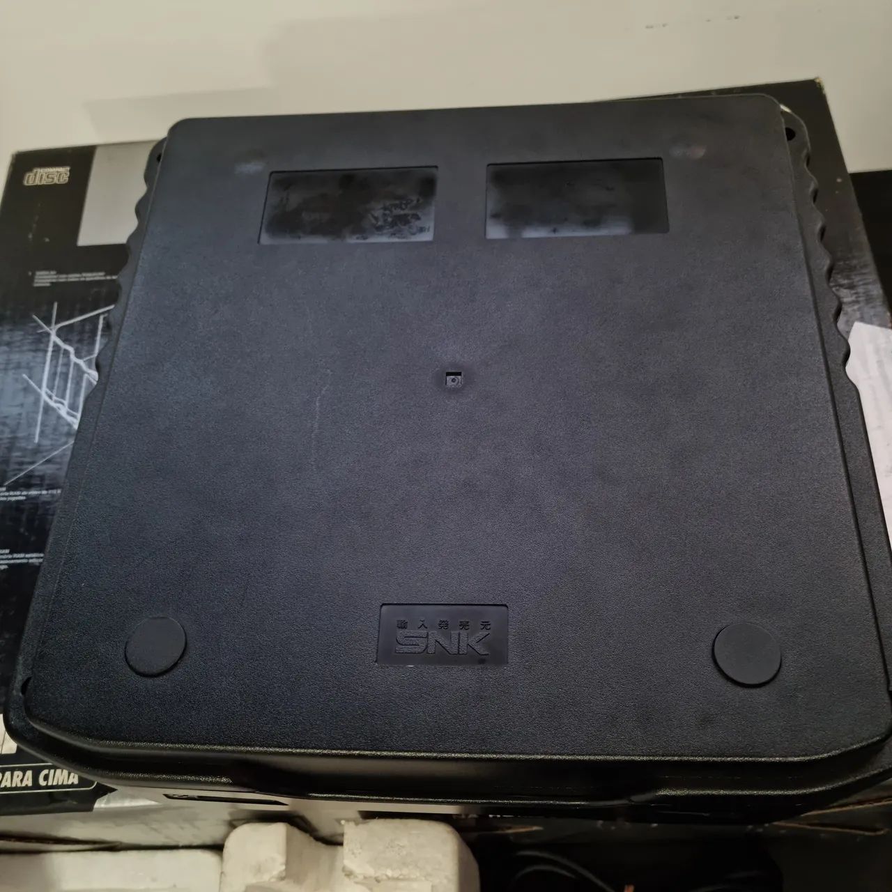 Neo GeoCD caixa original 2 controles  - Foto 4