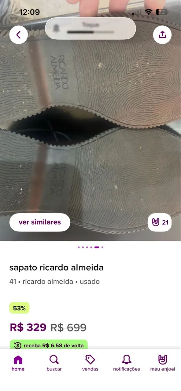 Sapato Ricardo Almeida 