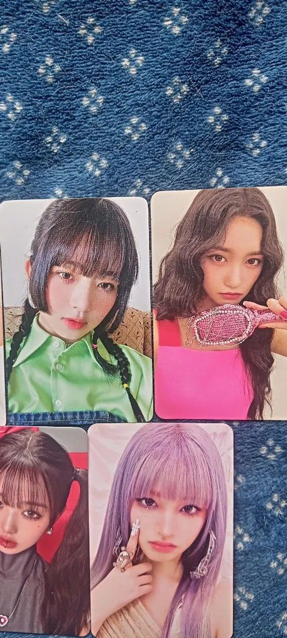 5 photocards do IVE - 4 regulares e 1 pob da rei - Foto 3