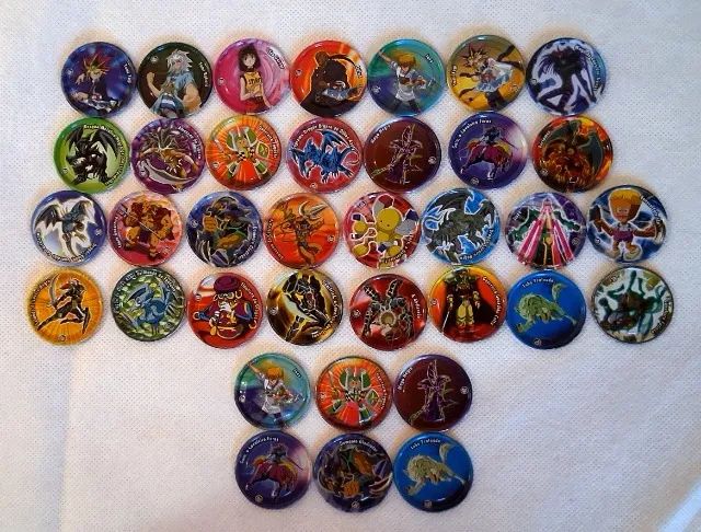 Tazos Metalicos Yu-Gi-Ho Ano 1996 - Brinquedos e Jogos