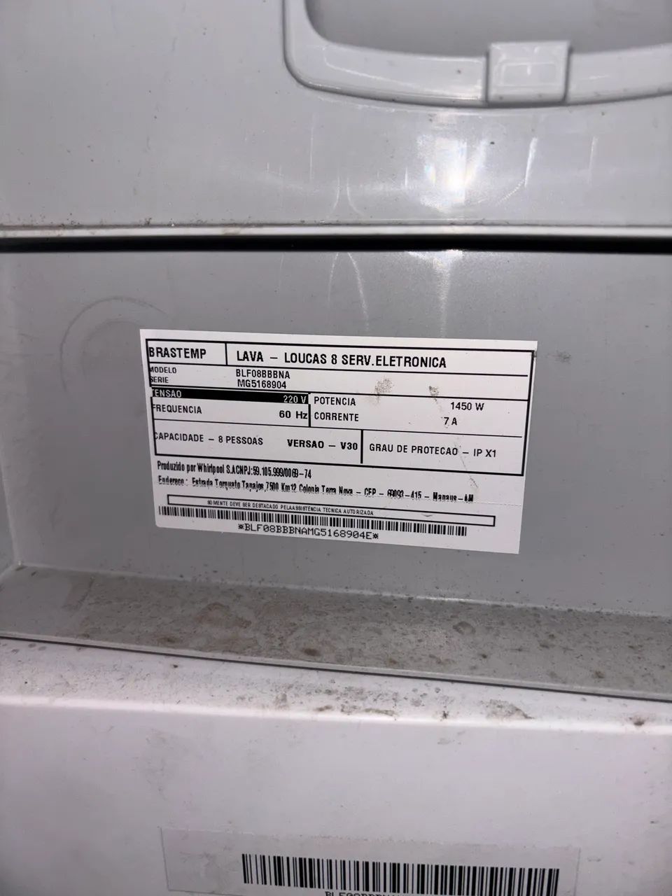 Lava-Louças Brastemp 8 Serviços INOX Nova - Nunca Usada - Foto 3
